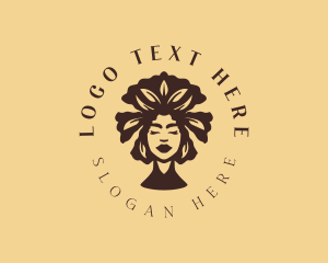 Hair Style - Afro Hair Salon logo design