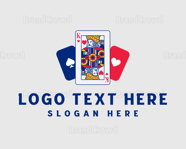 Gambling Card Casino Logo