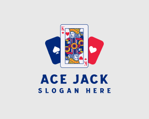 Blackjack - Gambling Card Casino logo design