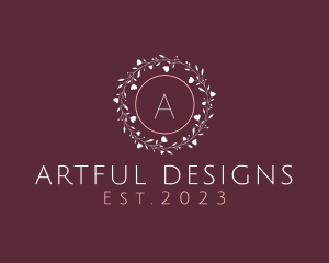 Aesthetic Flower Feminine Boutique  logo design