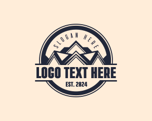 Roofing - House Leasing Property logo design