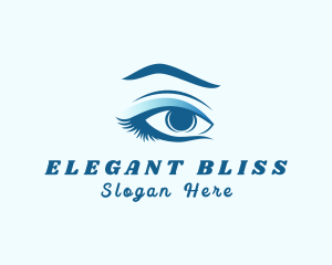 Woman Eyelash Extension Logo