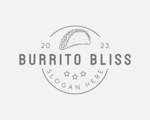 Burrito - Mexican Taco Diner logo design