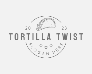 Tortilla - Mexican Taco Diner logo design