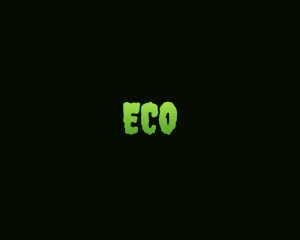 Green Slimy Wordmark Logo