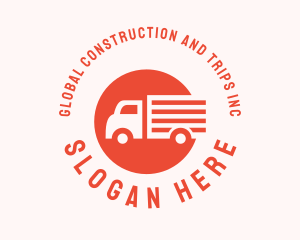 Garage - Delivery Truck Automotive logo design