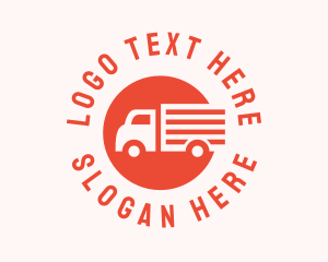 Delivery Truck Automotive  Logo