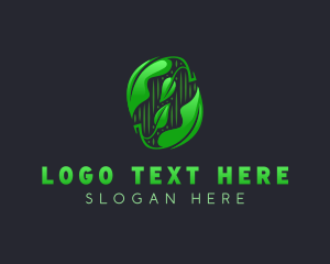 Environmental - Plant Leaf Horticulture logo design