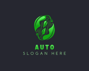 Plant Leaf Horticulture Logo