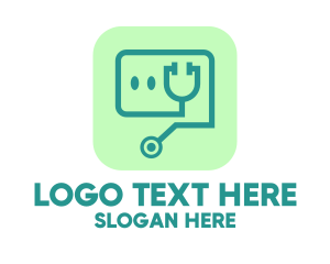 Doctor - Medical Stethoscope App logo design