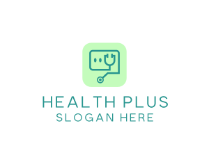 Medical - Medical Stethoscope App logo design