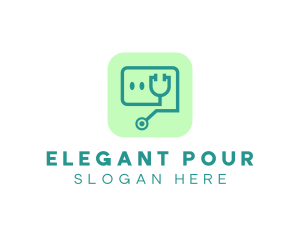 Medical Stethoscope App logo design