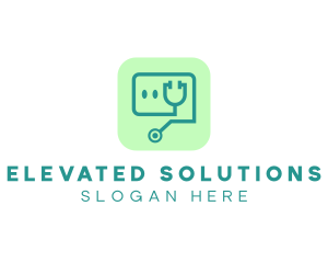 Medical Stethoscope App logo design