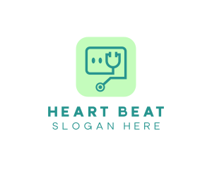 Stethoscope - Medical Stethoscope App logo design