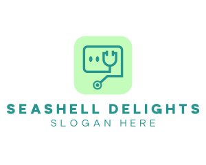 Medical Stethoscope App logo design