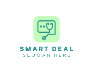 Medical Stethoscope App logo design