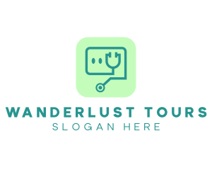 Medical Stethoscope App logo design