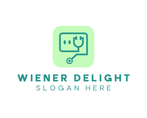 Medical Stethoscope App logo design