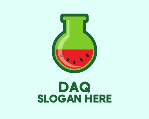 Lab Flask Watermelon Logo