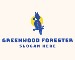 Parrot Forest Bird  logo design