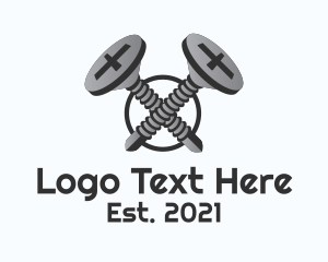 Metal - Screw Bolt Tool logo design