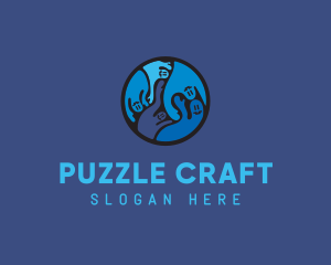 Child Puzzle Toy logo design