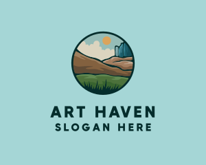 Rustic Outdoor Landscape logo design