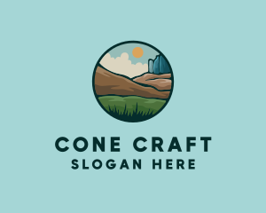 Rustic Outdoor Landscape logo design