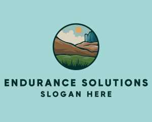 Rustic Outdoor Landscape logo design