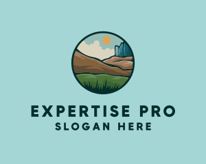 Rustic Outdoor Landscape logo design