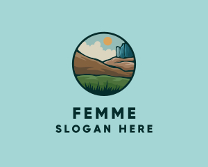 Rustic Outdoor Landscape logo design