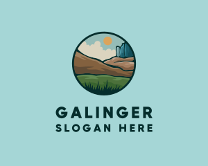 Mountaineering - Rustic Outdoor Landscape logo design