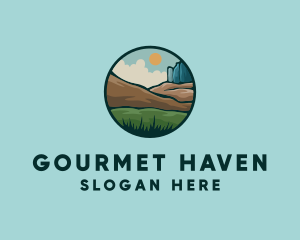 Rustic Outdoor Landscape logo design