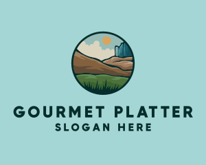 Rustic Outdoor Landscape logo design