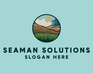 Rustic Outdoor Landscape logo design