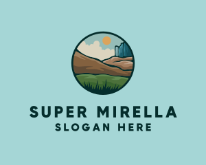 Land - Rustic Outdoor Landscape logo design