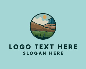 Land - Rustic Outdoor Landscape logo design
