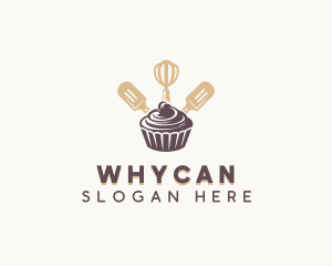 Baking Cupcake Bakery Logo