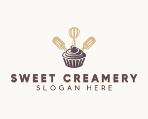 Baking Cupcake Bakery logo design