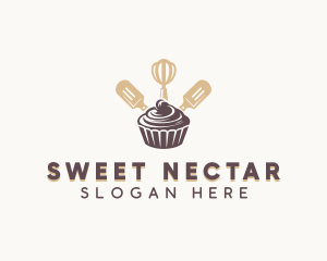 Baking Cupcake Bakery logo design