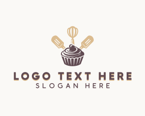 Sweet - Baking Cupcake Bakery logo design