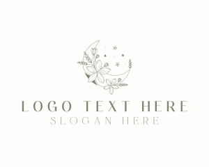 Floral Moon Decor  Logo