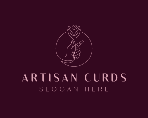 Artisanal Rose Decorator logo design