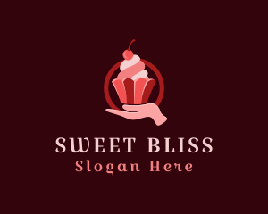 Sweet Cupcake Bakery logo design