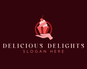 Sweet Cupcake Bakery logo design