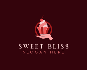 Sweet Cupcake Bakery logo design