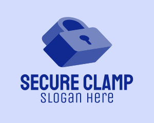 Secure Password Lock logo design