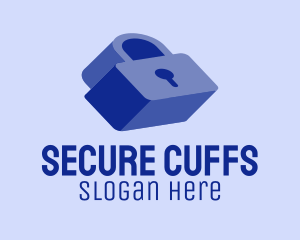 Secure Password Lock logo design