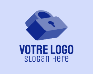 Security Agency - Secure Password Lock logo design