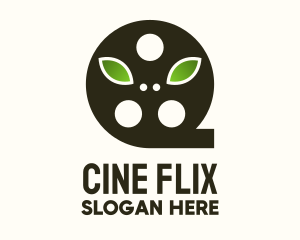 Movie - Alien Movie Reel logo design